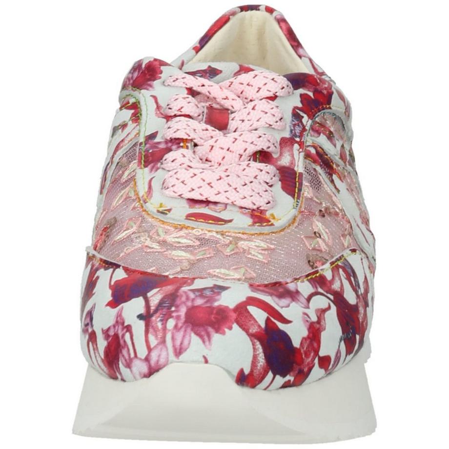 Laura Vita Sneaker Delphine à Motif Floral  