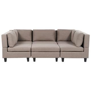 Beliani Modulsofa aus Polyester Modern UNSTAD  