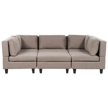 Beliani Modulsofa aus Polyester Modern UNSTAD  