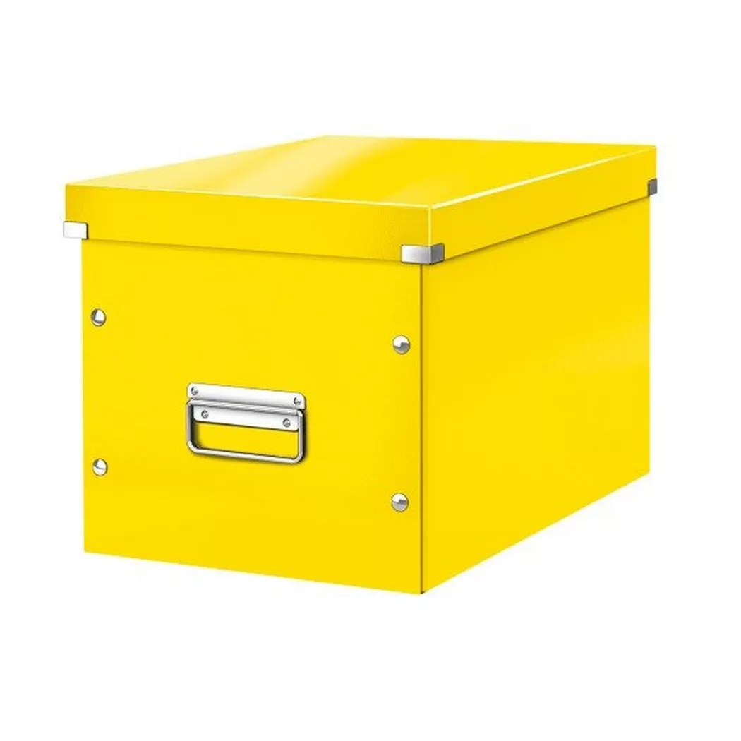 Leitz Click & Store WOW Aufbewahrungsbox Rechteckig Karton Gelb
