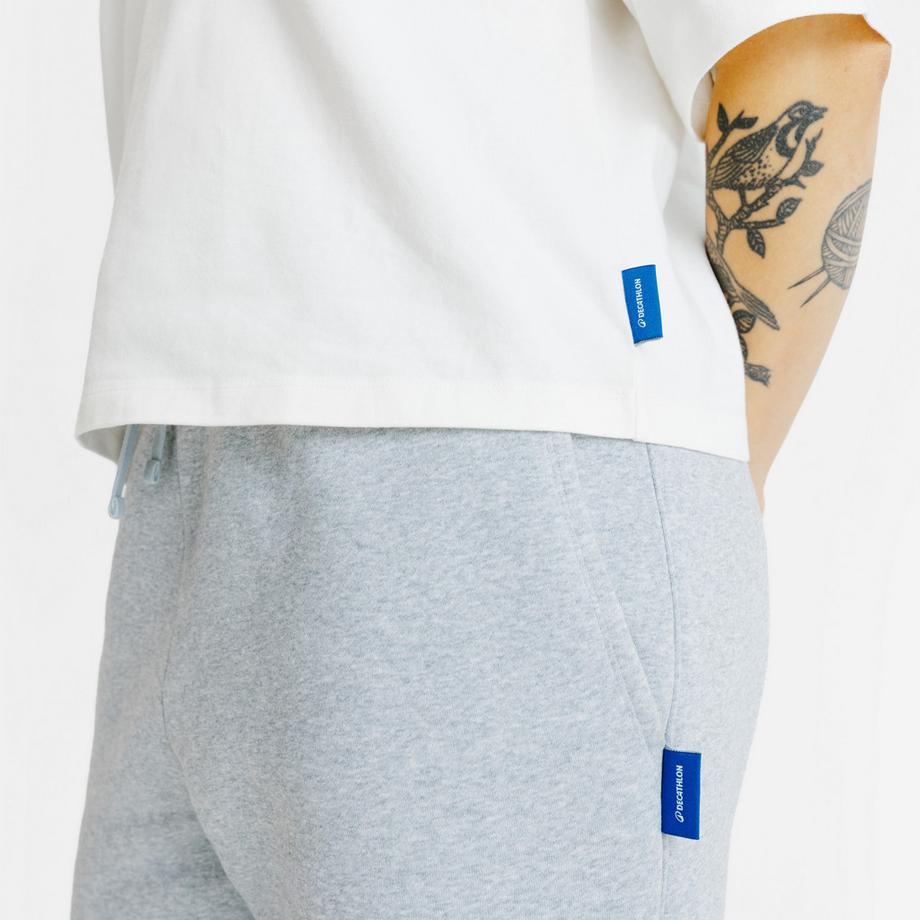 DECATHLON  T-shirt crop fit donna cotone 