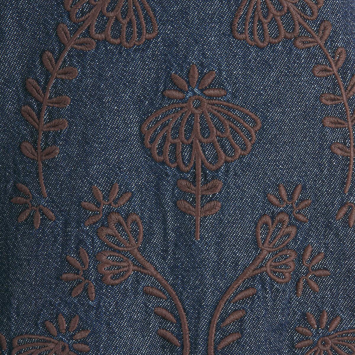 La Redoute Collections  Kleid mit langen Ärmeln aus leichtem Denim 