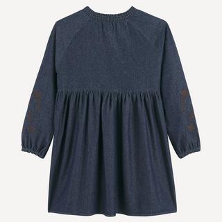 La Redoute Collections  Kleid mit langen Ärmeln aus leichtem Denim 