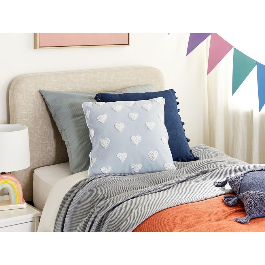 Beliani Dekokissen aus Baumwolle Retro GAZANIA  