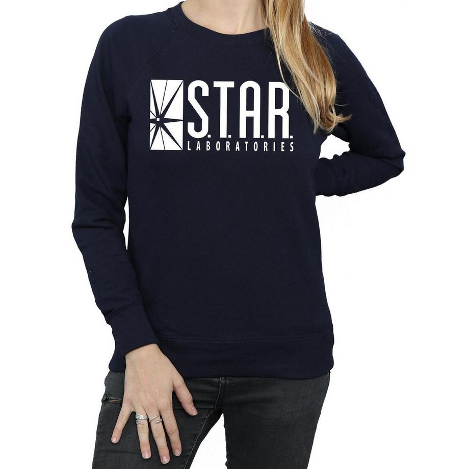 DC COMICS STAR Labs Sweatshirt Col Rond  