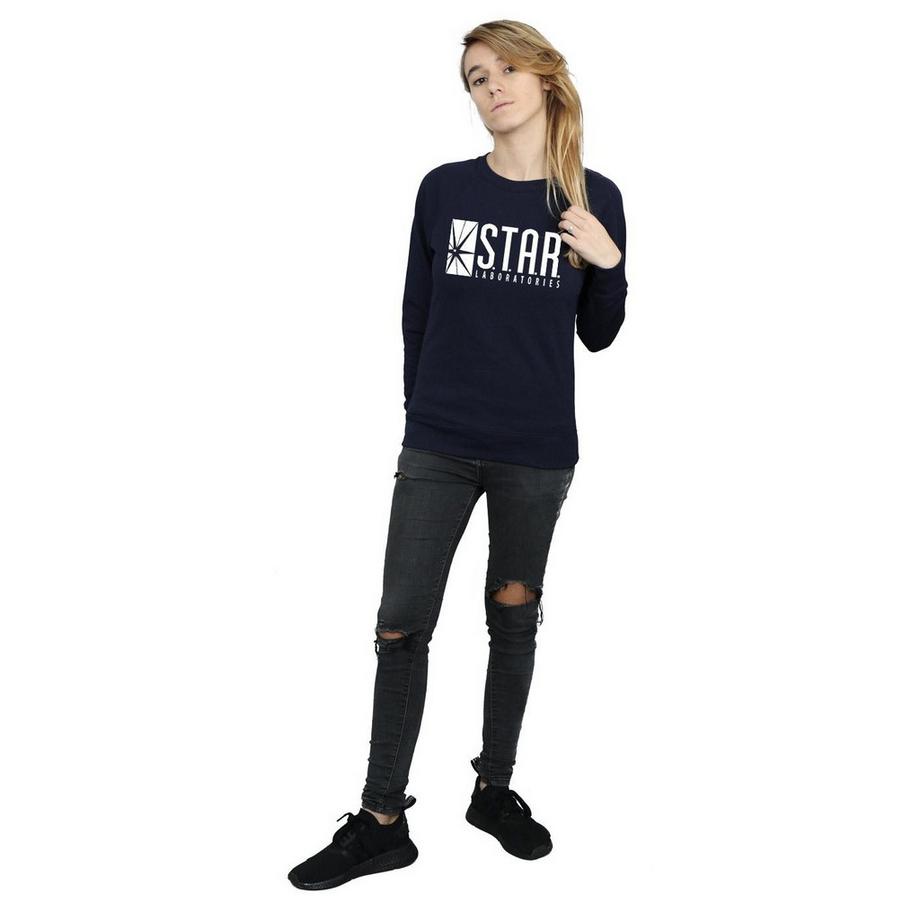 DC COMICS STAR Labs Sweatshirt Col Rond  