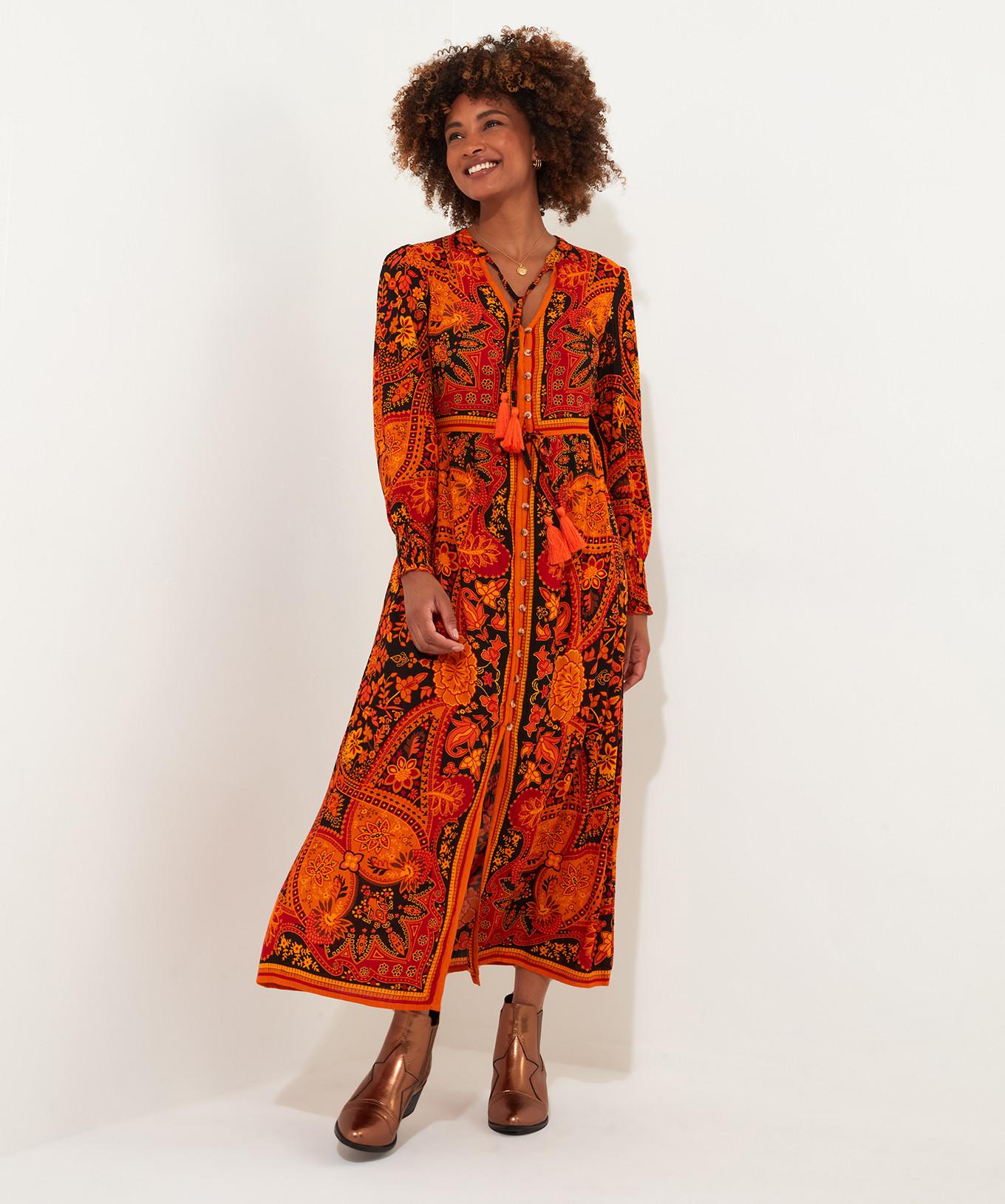 Joe Browns  Boho Kleid mit Knopfleiste 