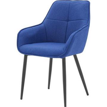 Fauteuil lin bleu