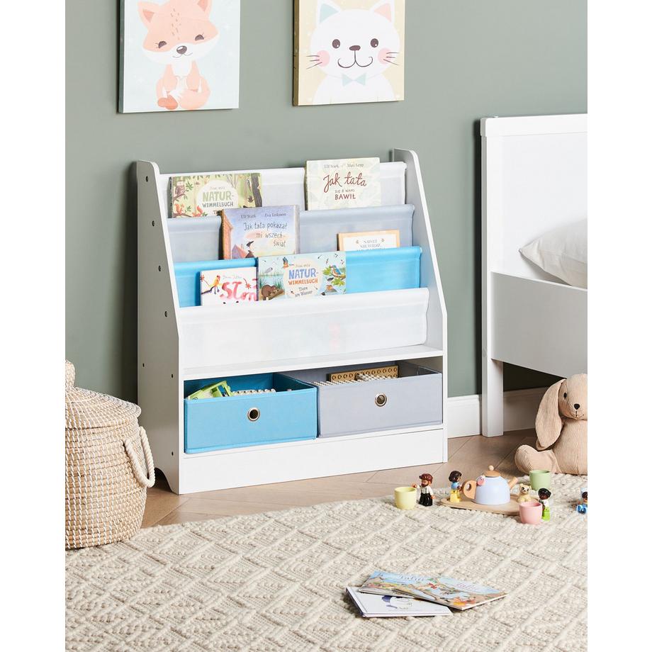 Beliani Libreria a 3 ripiani en Pannello di fibre (LDF) Moderno TUMBY  