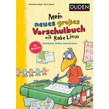 Mein neues großes Vorschulbuch mit Rabe Linus