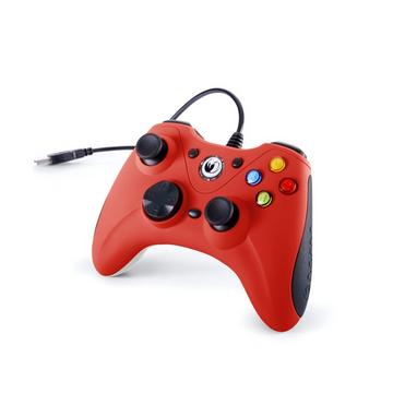 GC-100XF Nero, Rosso USB Gamepad Analogico/Digitale PC