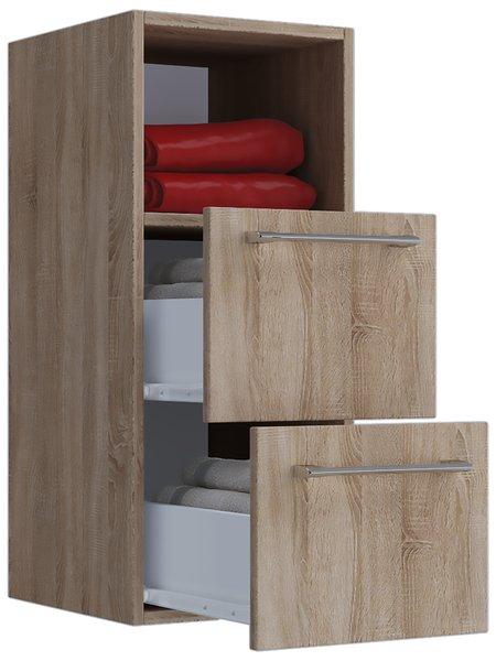 VCM Holz Badschrank Badinos S  