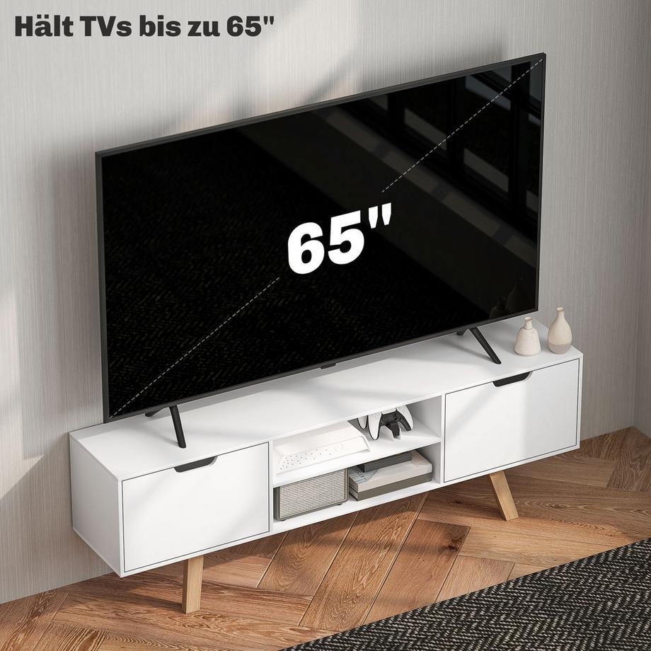 HOMCOM Meuble TV  