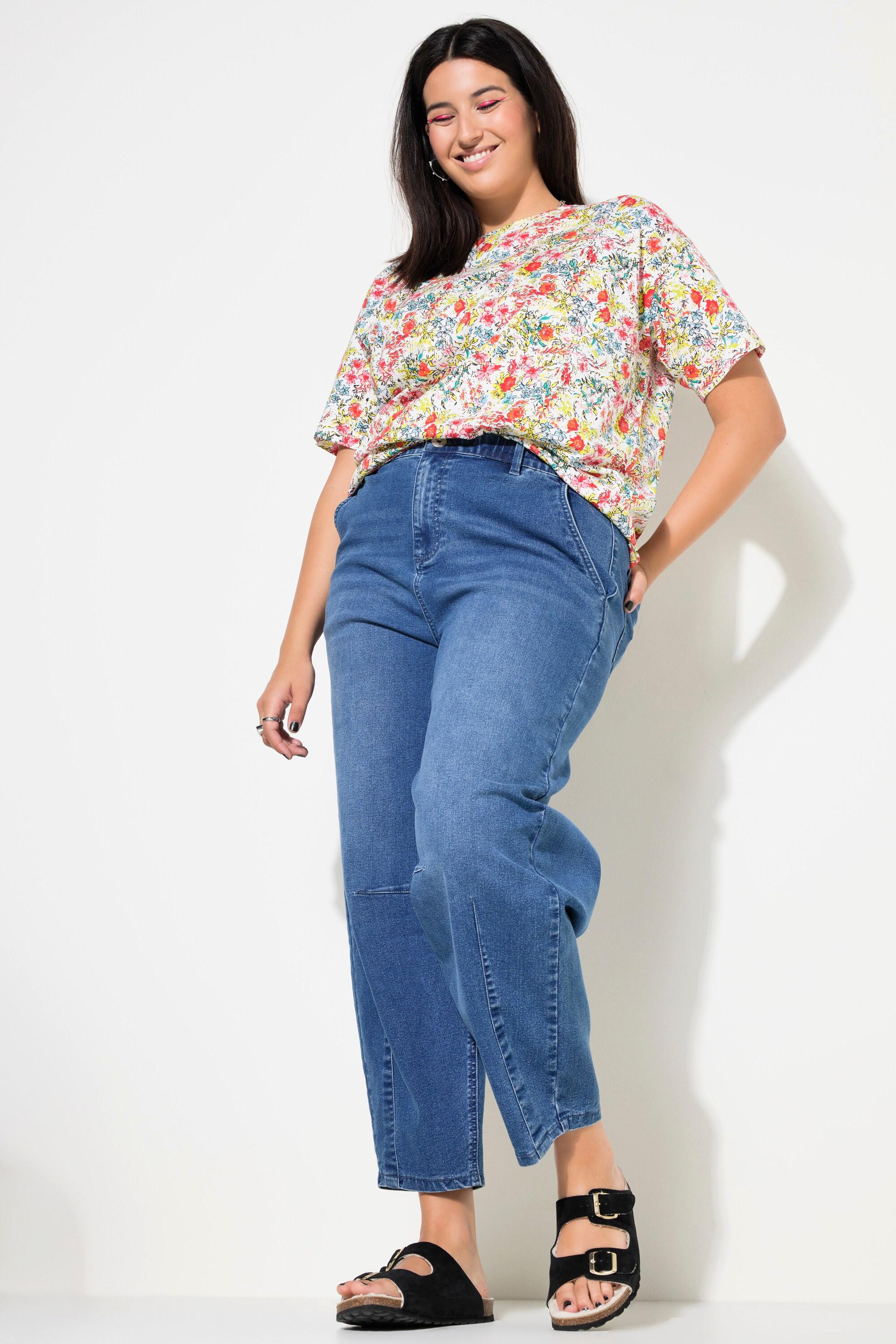 Studio Untold  Horseshoe-Jeans, Ballon Legs, HighWaist, 5-Pocket 