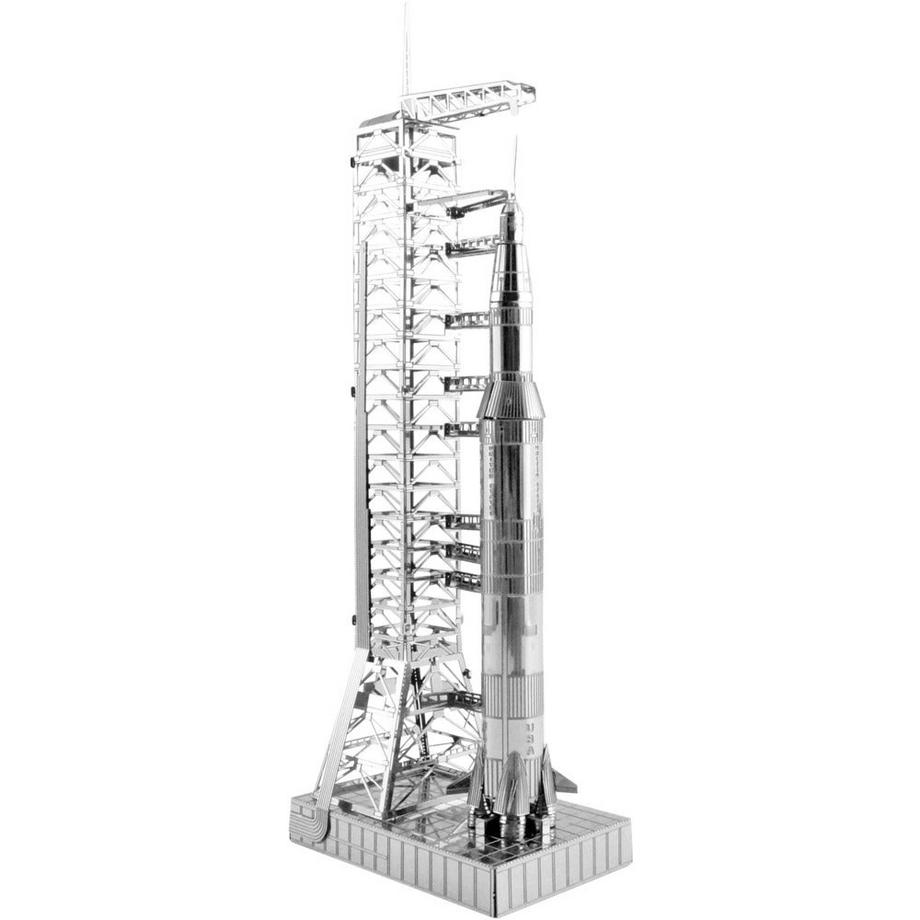 Metal Earth  Apollo Saturn V with Gantry – Metall Bausatz 