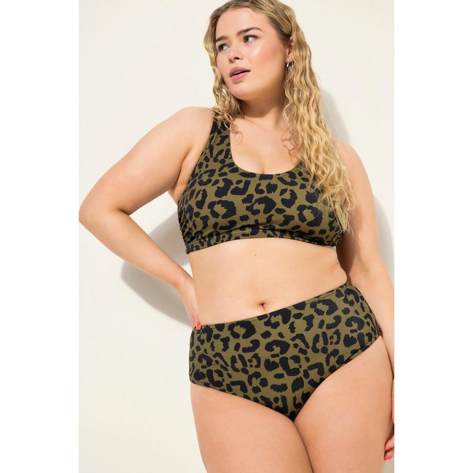 Studio Untold Leopardenmuster High Waist Bikini Slip  