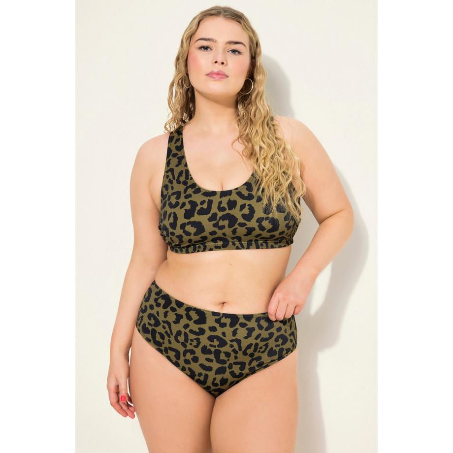Studio Untold Leopardenmuster High Waist Bikini Slip  