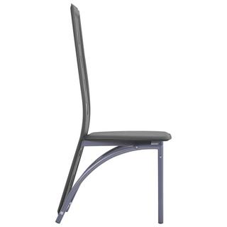 VidaXL Chaise de salle à manger cuir artificiel  