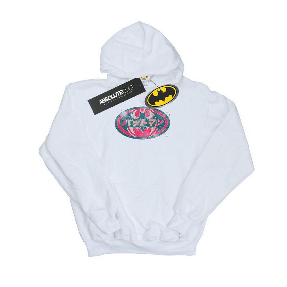 DC COMICS Batman Logo Japonais Sweat à Capuche  