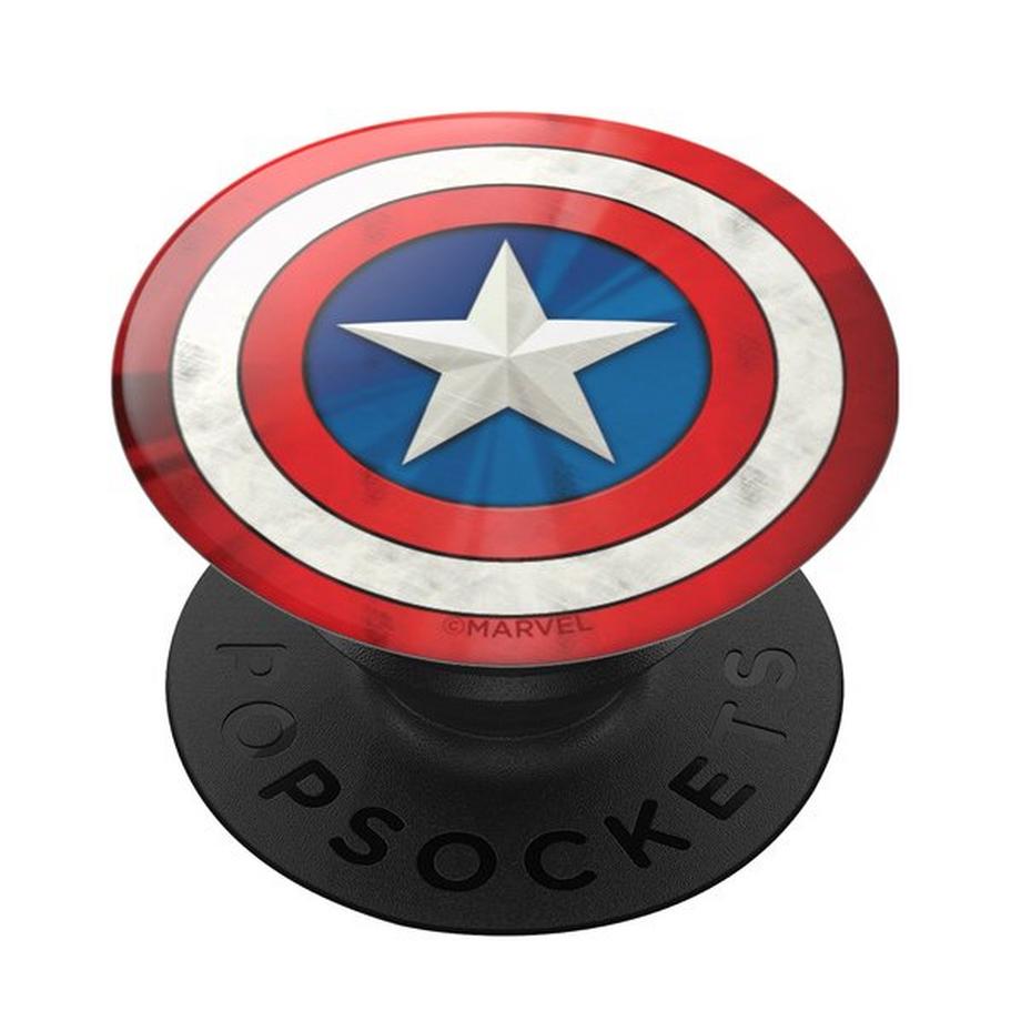 Captain America Logo PopGrip Handy-Griff