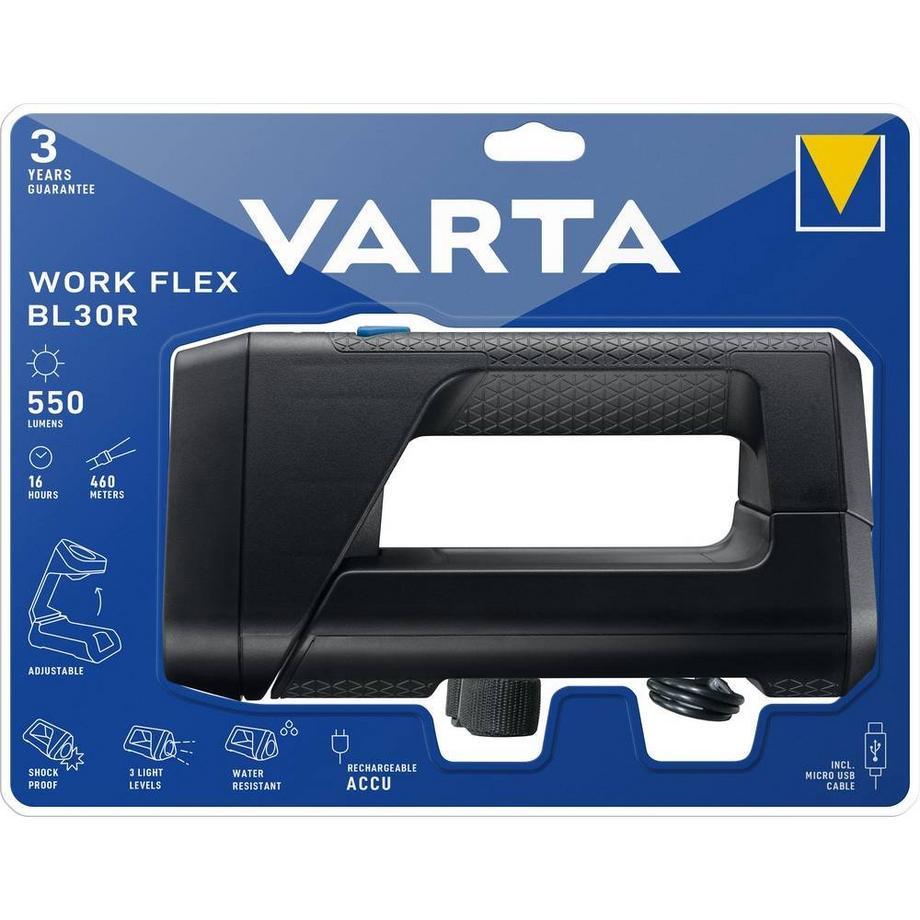 VARTA  Work Flex BL30R mit Akku 