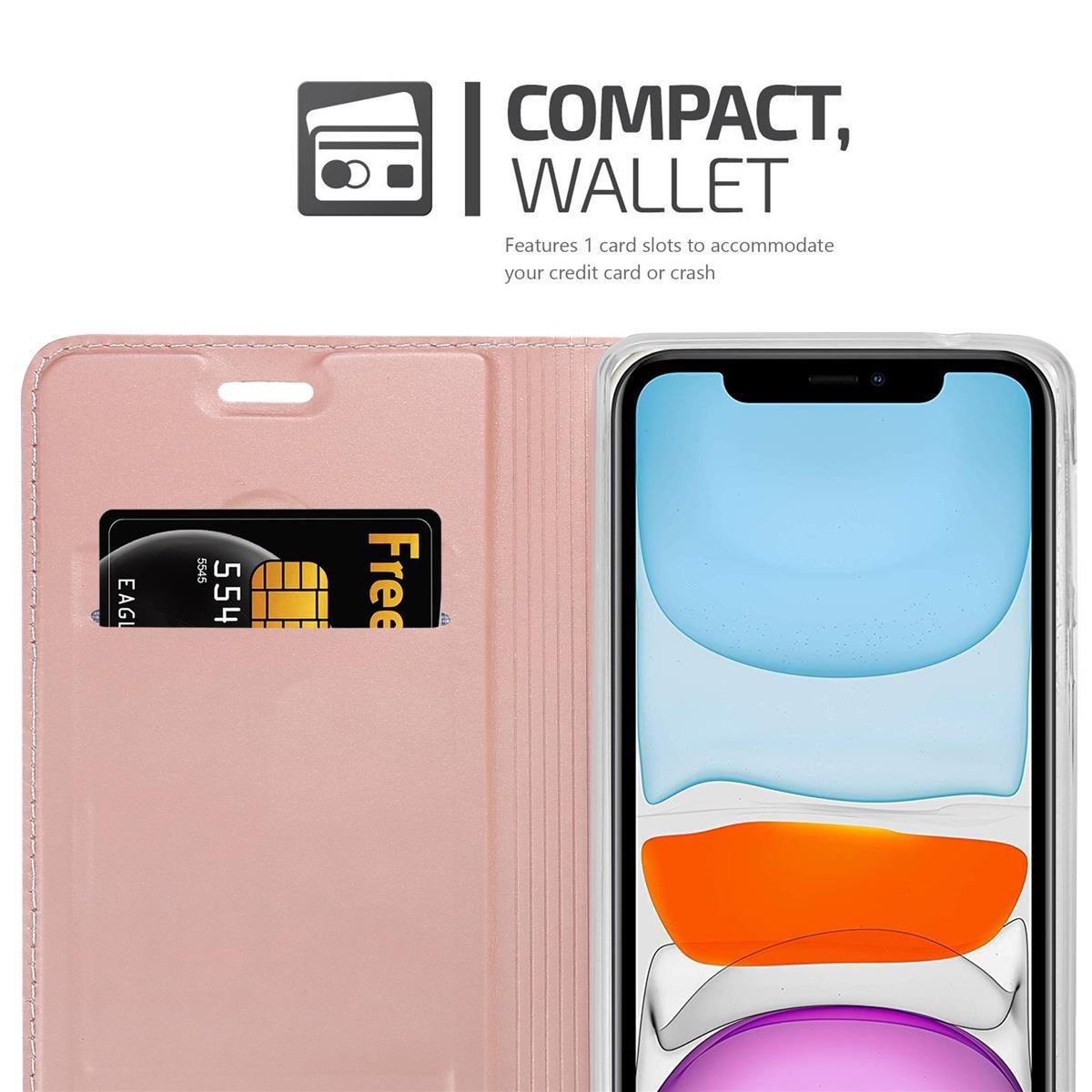 Cadorabo  Housse compatible avec Apple iPhone 11 - Coque de protection avec fermeture magnétique, fonction de support et compartiment pour carte 