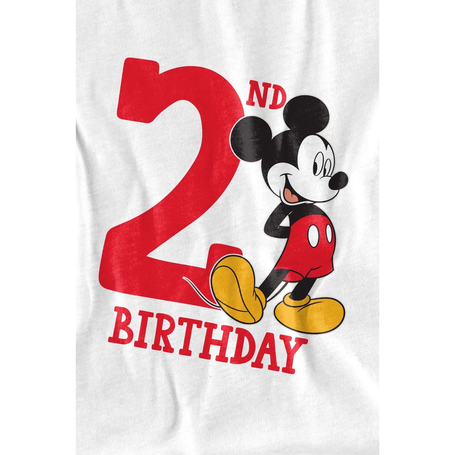 Disney  TShirt  2 Geburtstag 