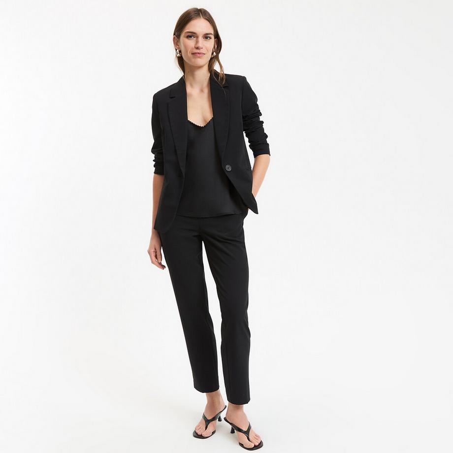 La Redoute Collections Satin V-Ausschnitt Top mit schmalen Trägern  