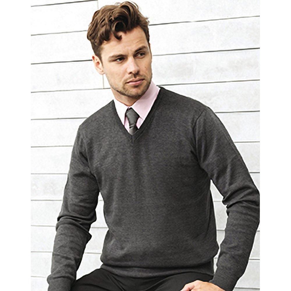 PREMIER Pull en tricot col V  