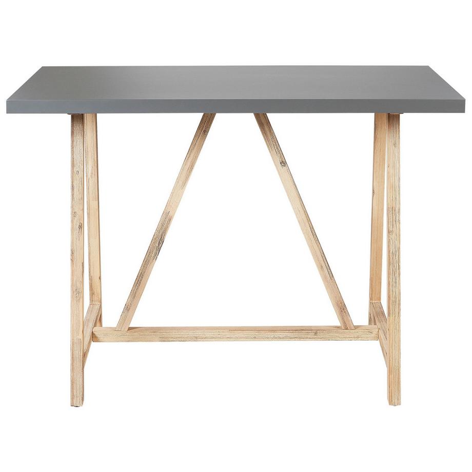 Beliani Garten Bartisch aus Faserzement Industriell TALAMONE  