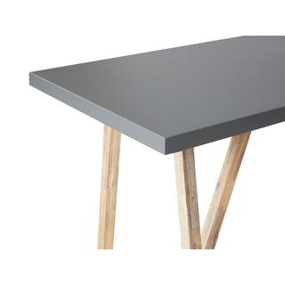 Beliani Table de jardin en Fibre-ciment Industriel TALAMONE  