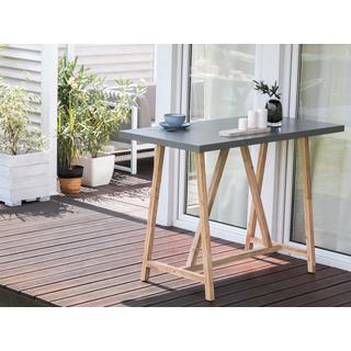 Beliani Table de jardin en Fibre-ciment Industriel TALAMONE  