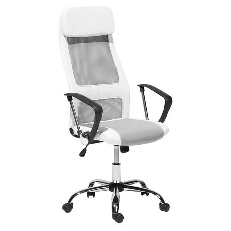 Beliani Chaise de bureau en Cuir PU Moderne PIONEER  
