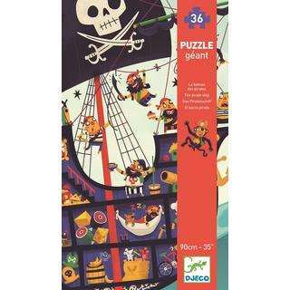 Djeco  Djeco Puzzles géants Le bateau des pirates 