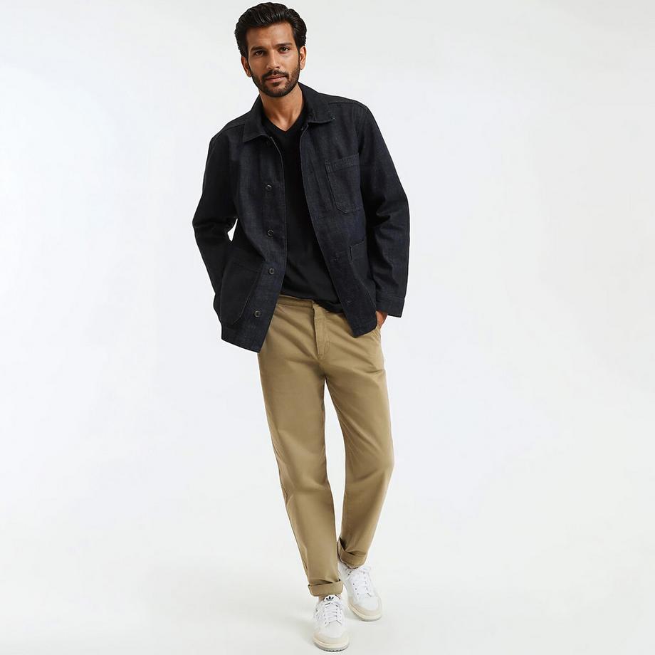 La Redoute Collections V-Ausschnitt Kurzarm T-Shirt  