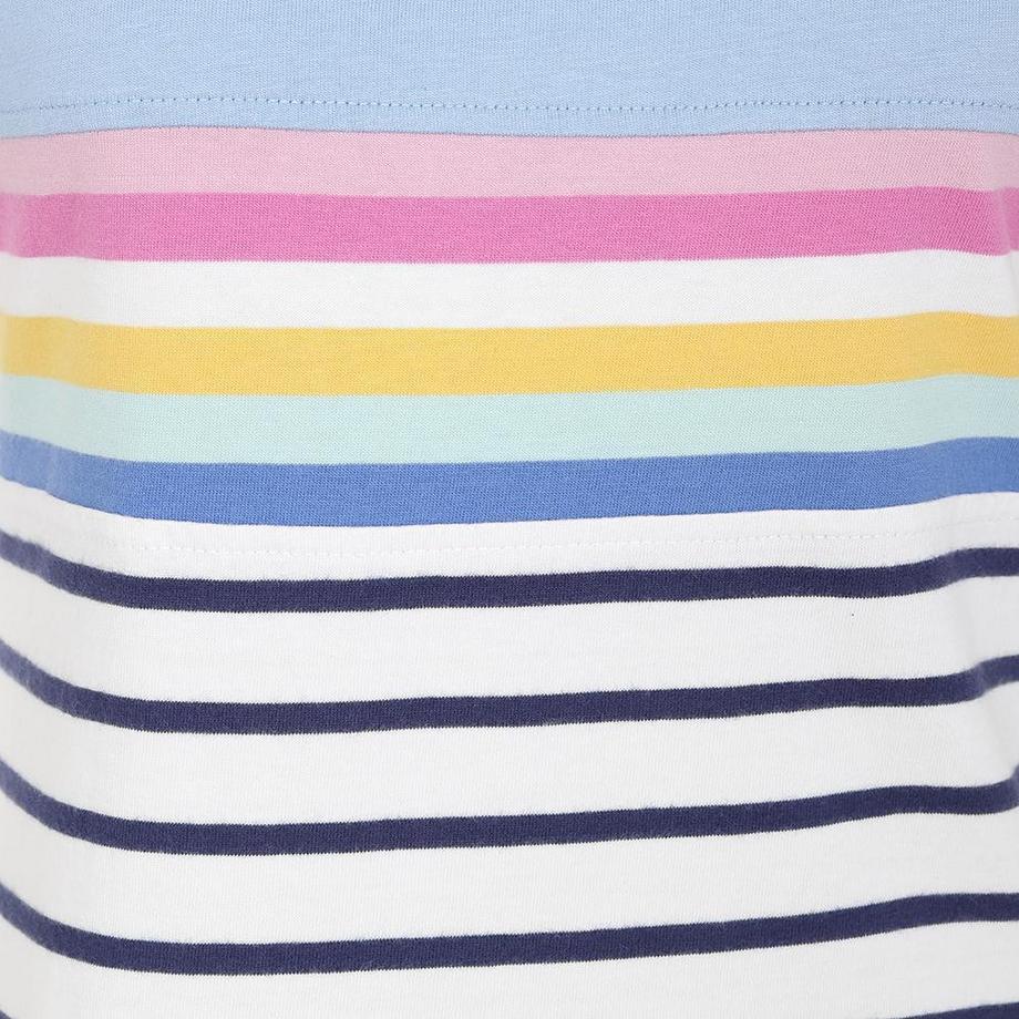 Lazy Jacks Vestito T-Shirt a Righe  