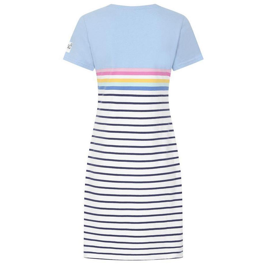 Lazy Jacks Vestito T-Shirt a Righe  