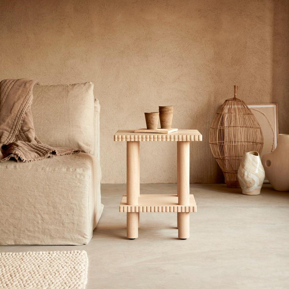 Nachttisch aus Mindiholz Mollie