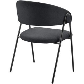 Tectake Poltrona Bedano, imbottita, tessuto intrecciato, 150 kg  