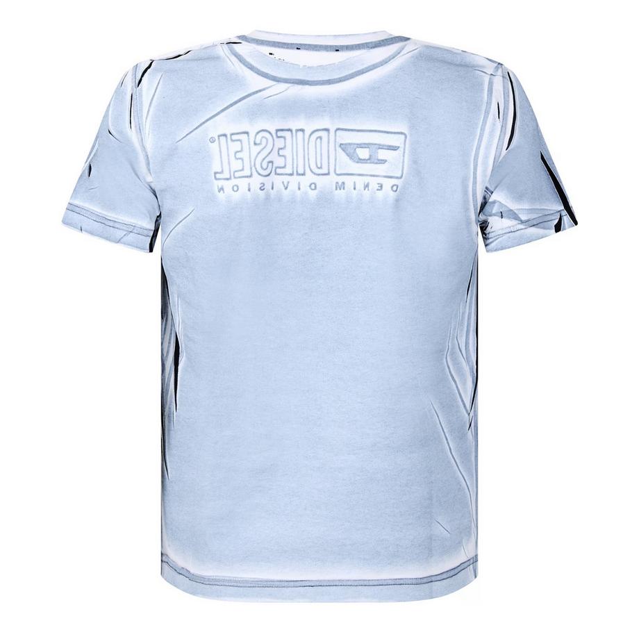 DIESEL Tregs N5 T-Shirt mit Used-Look  