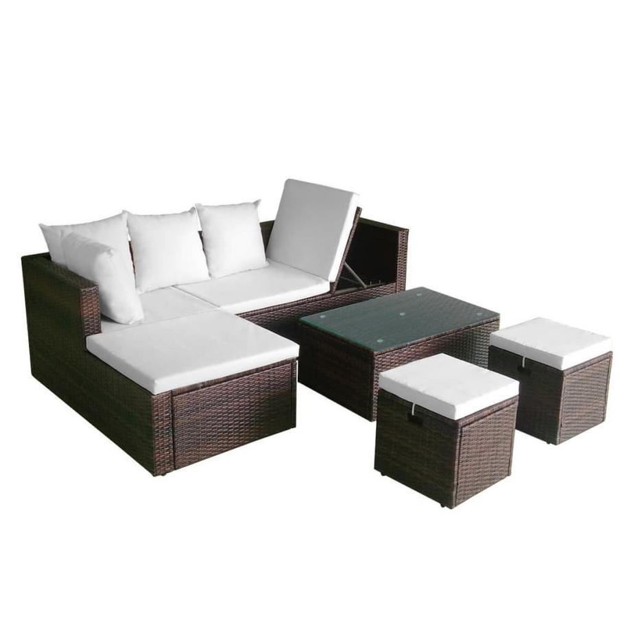 VidaXL Gartenmöbel-set poly-rattan  