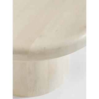 mutoni Table basse Lopez naturel ronde 75  