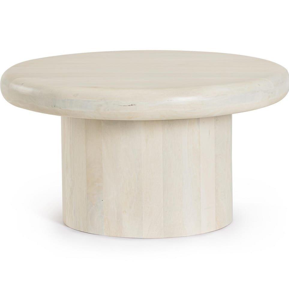 mutoni Table basse Lopez naturel ronde 75  