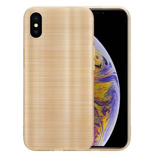 Cadorabo  Hülle für Apple iPhone XS MAX im Brushed Design 