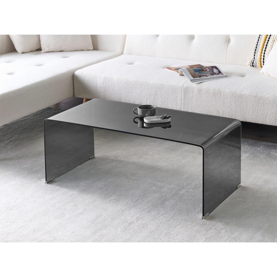 Beliani Couchtisch aus Sicherheitsglas  KENDALL  