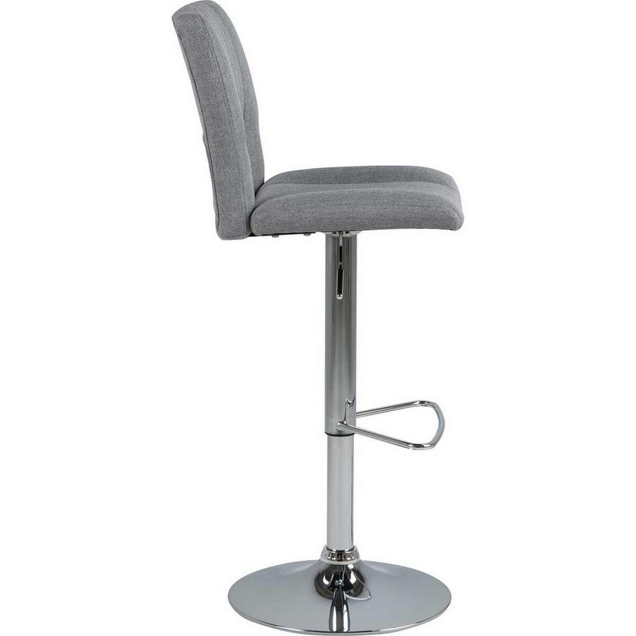 mutoni Tabouret de bar Maja gris clair (1 pièce)  