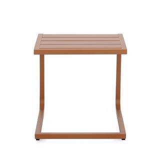 mutoni Table d&#039;appoint de jardin Taylor Pecan 44x40  