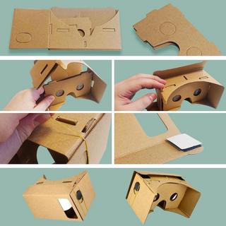 Avizar  Smartphone VR-Brille, Cardboard-Design 