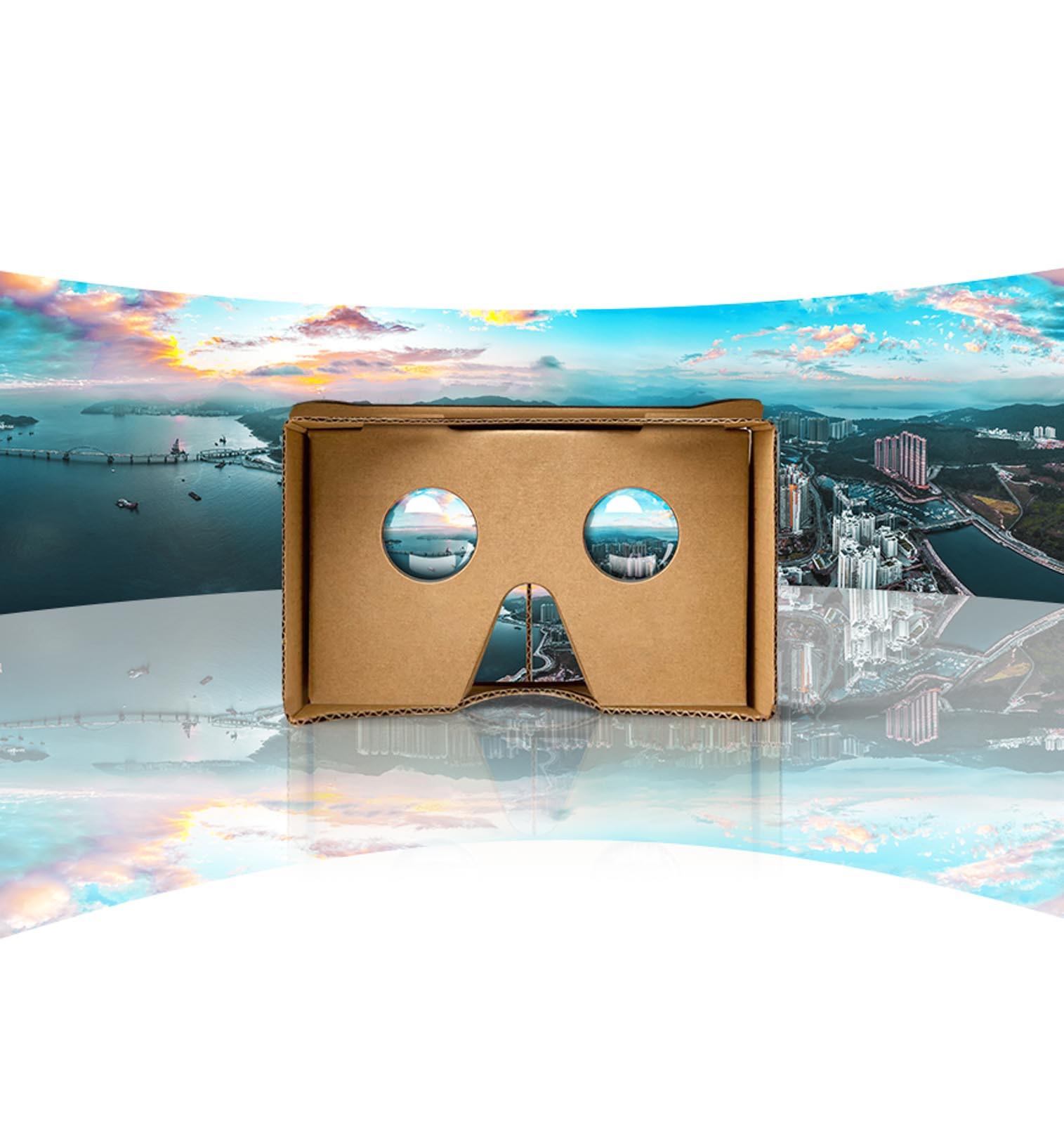 Avizar  Smartphone VR-Brille, Cardboard-Design 