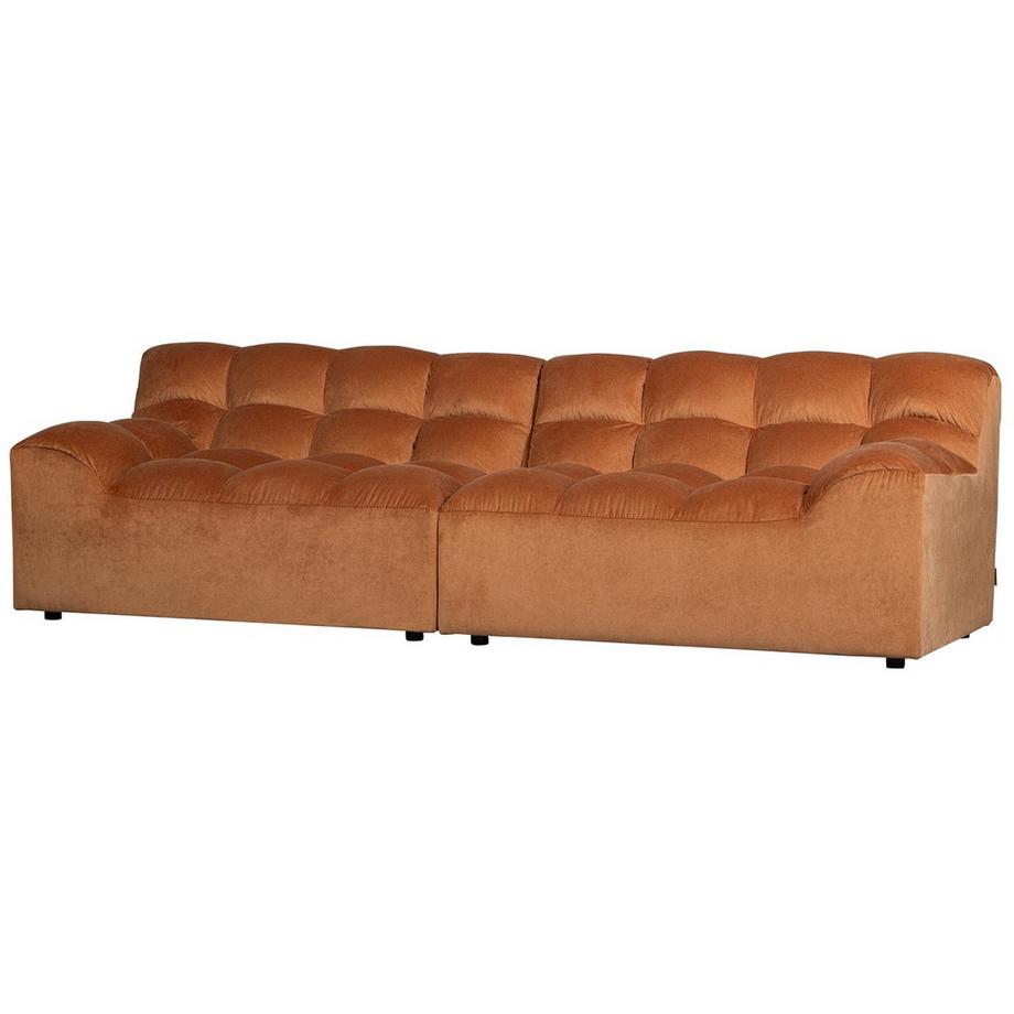 Canapé Allure 3 places Washed Velvet terra 280